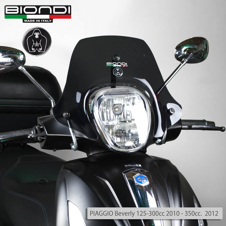 Biondi Cupolino Little Wild Fumé Scuro Piaggio Beverly 350 cc 2011-2017