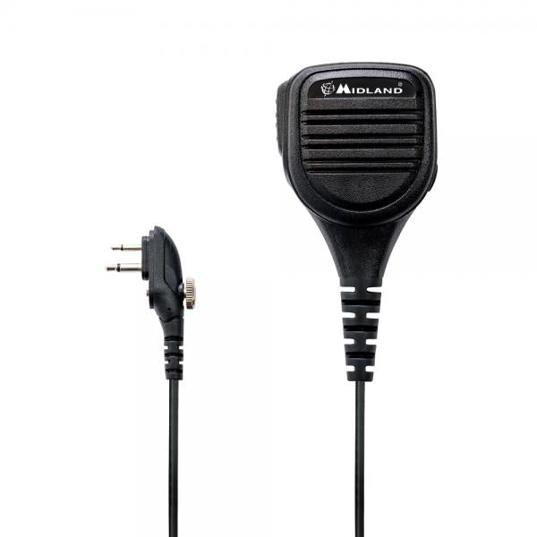 Midland MA25-M, microfono altoparlante 2 pin Motorola