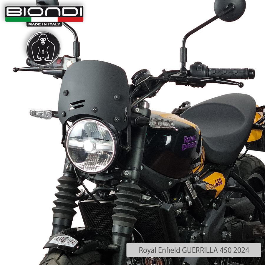 Biondi Cupolino Caffè Nero Satinato Royal Enfield Guerrilla 450 2024+