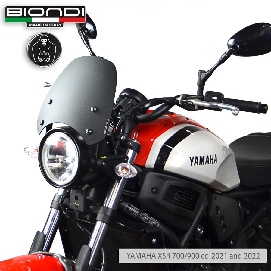 Biondi Cupolino Sport Nero Satinato Yamaha XSR 700/900 2021