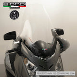 Biondi Club Parabrezza Trasparente Peugeot Satelis 125-500 cc 2006-2013