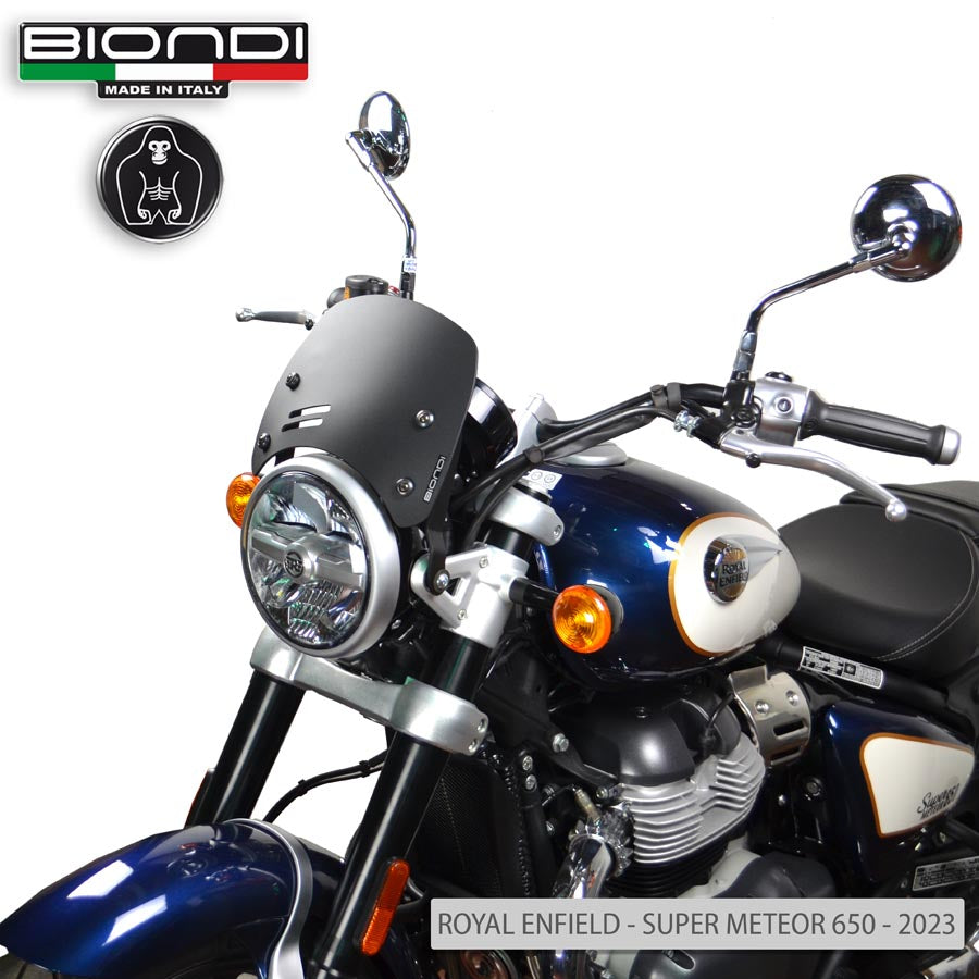 Biondi Cupolino Caffè Nero Satinato Royal Enfield 350/650 - MPN 8010435