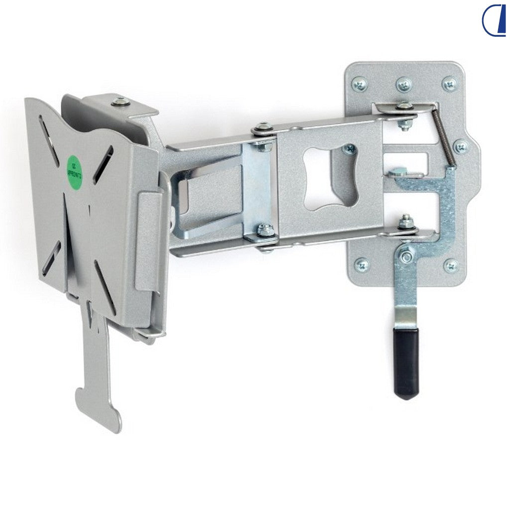 Quick Supporto TV a parete con braccio mini orientabile, portata 6 kg