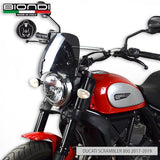 Biondi Cupolino Sport Fumè Scuro Ducati Scrambler 400 / 800 / 1100 - MPN 8010406