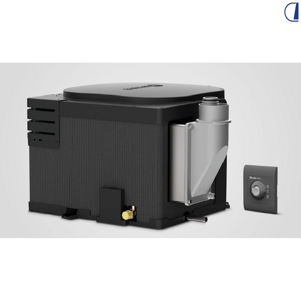Boiler a gas BGF per camper 10 L con camino a parete, 1500 W