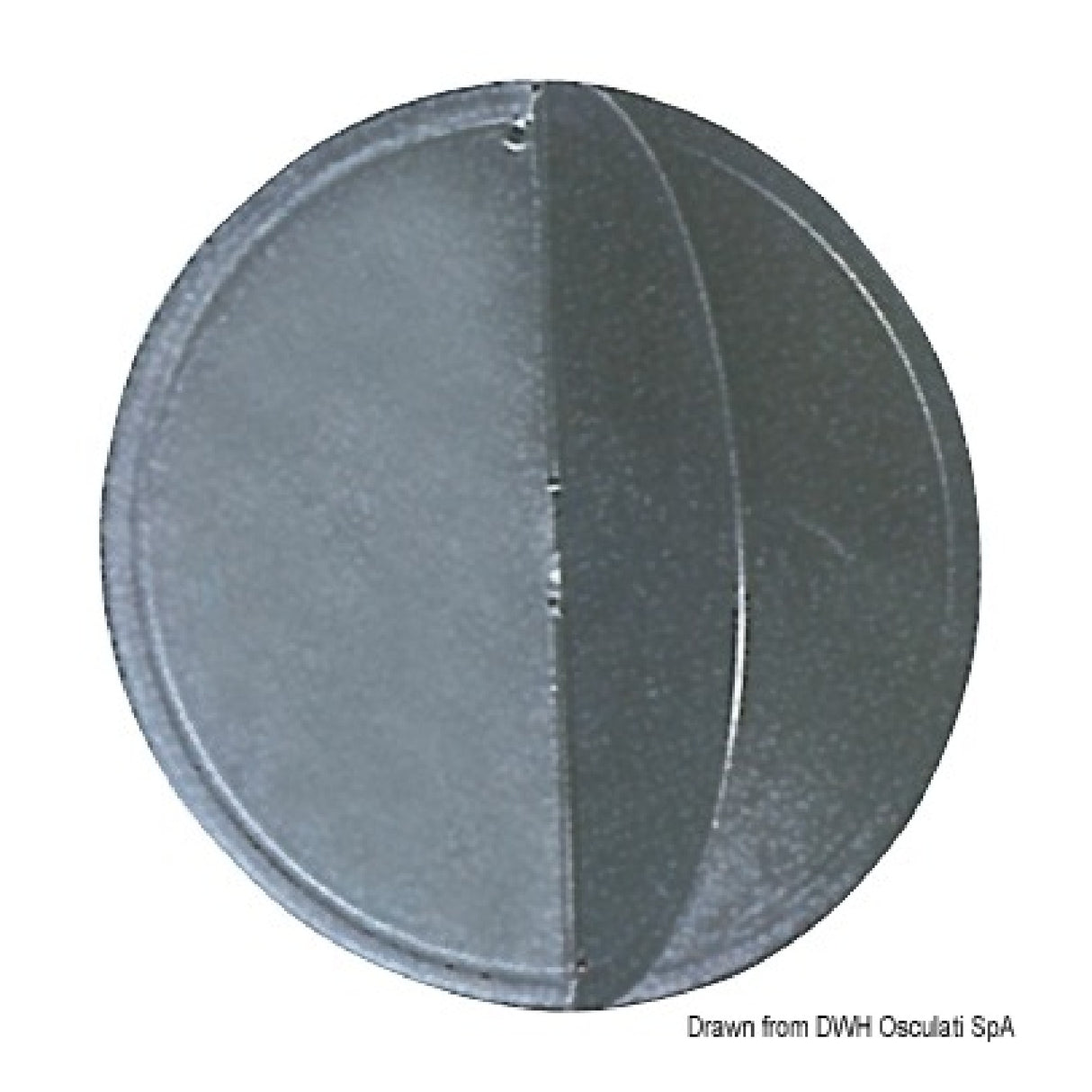 Osculati Pallone nero con diametro di mm 300 30.650.00