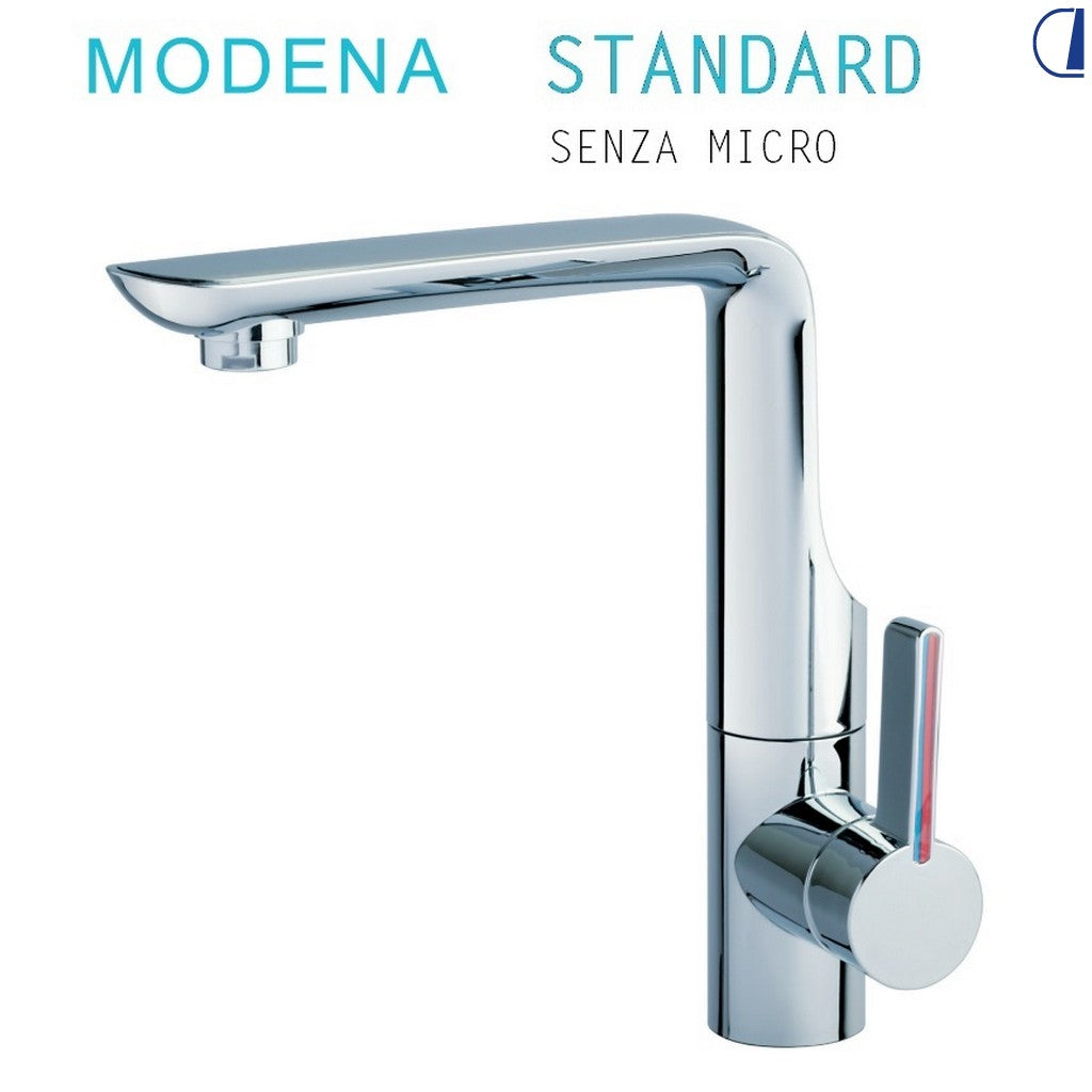 Di-Tec Miscelatore monocomando Modena standard senza interruttore
