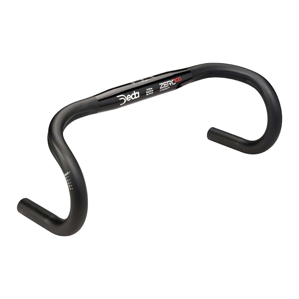 Deda Elementi Manubrio ROAD ZERO100 31,8mm 440mm DEEP 95mm Altezza 145mm Nero