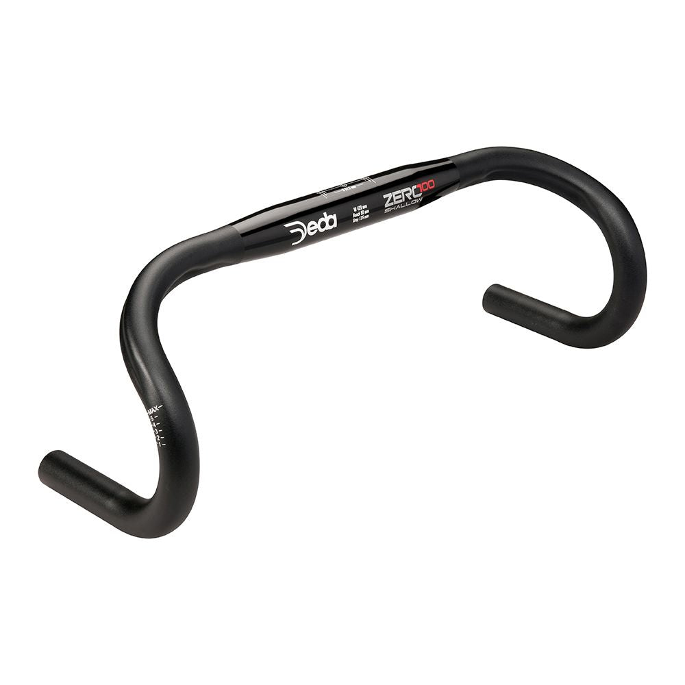 Deda Elementi Manubrio ROAD ZERO100 31,8mm 420mm SHALLOW 80mm 135mm Nero