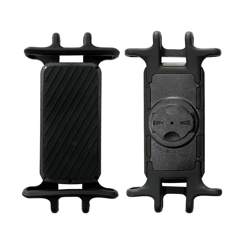 Xon Porta Smartphone in Silicone Nero Universale 4,50/6 Supporto GPS