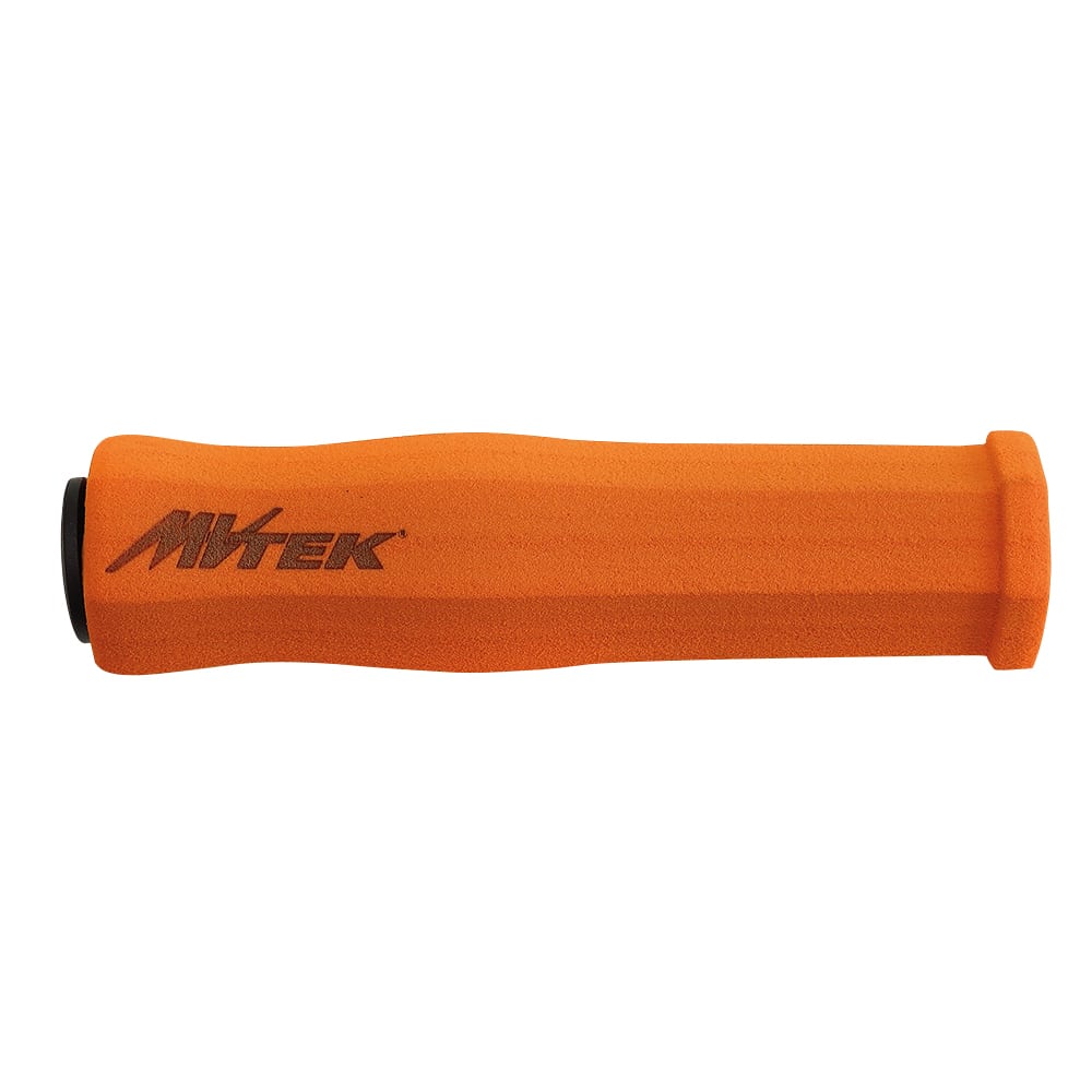 Mvtek Manopole Bicicletta FOAM ERGO ergonomiche 128mm Arancio