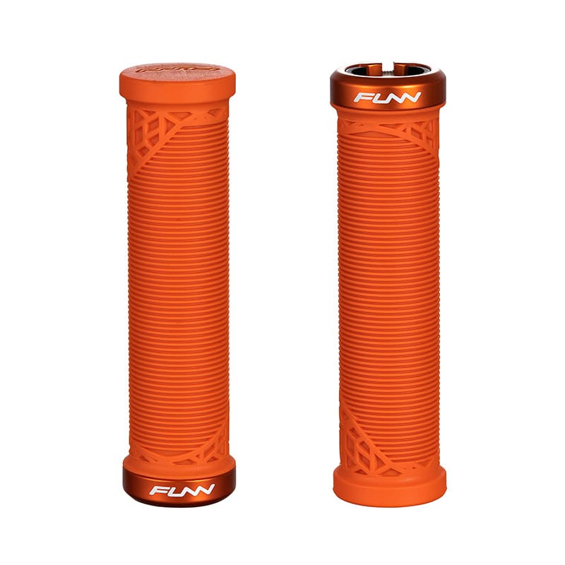 Funn Manopola HILT JUNIOR 19mm Arancio con Collarino Alluminio