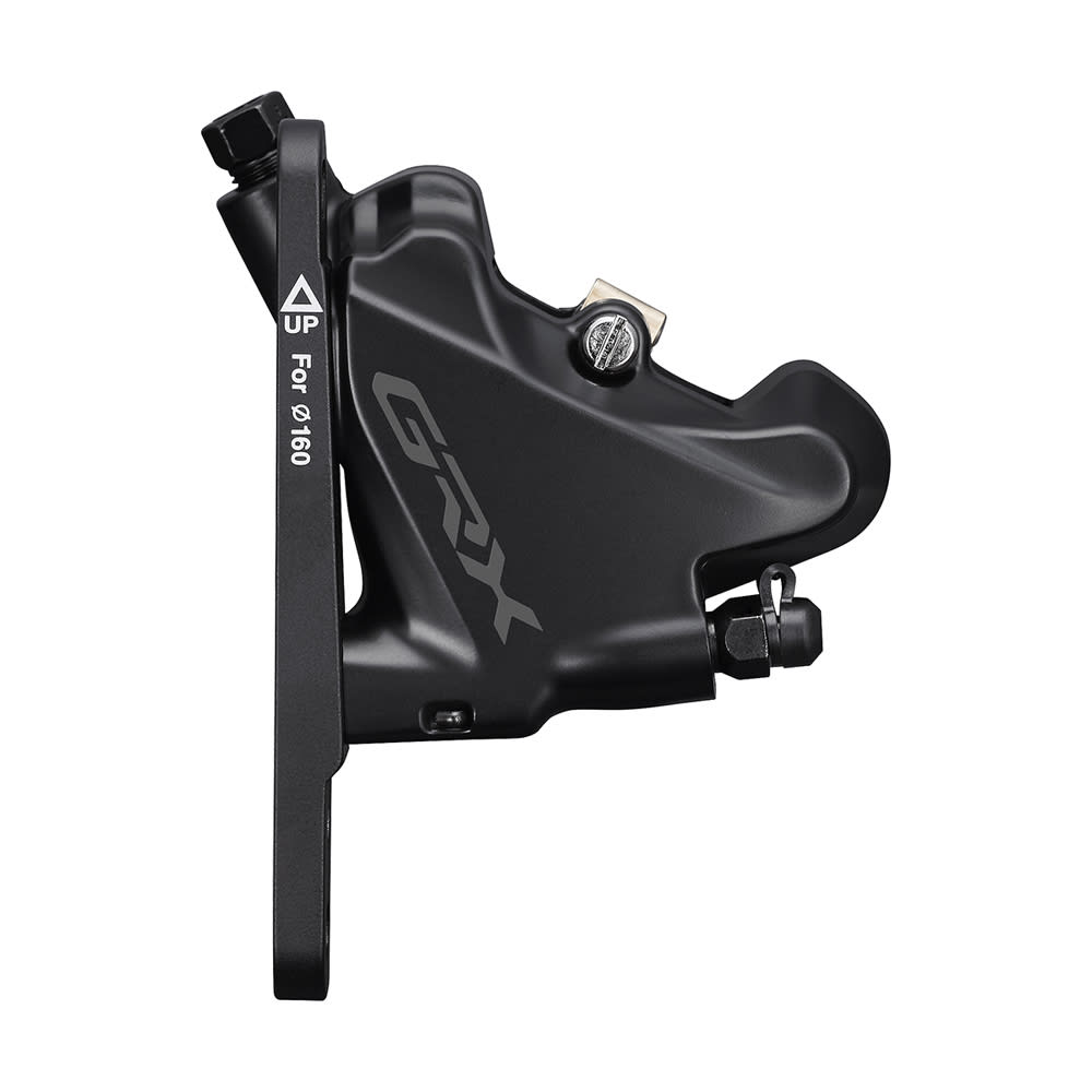 Shimano Pinza Idraulica GRAVEL GRX RX400 Anteriore 2 Pist. Flat-Mount Nero