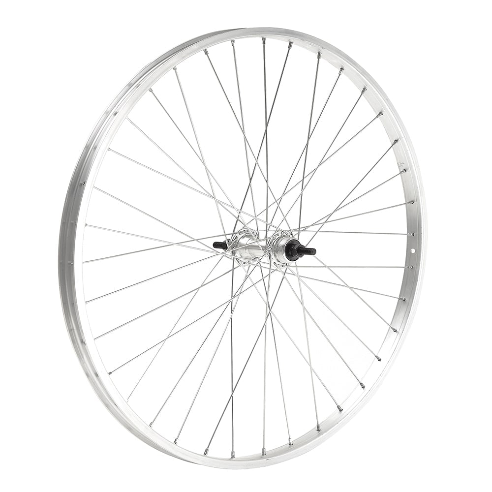 Mvtek Ruota anteriore Bicicletta 24.3/8 CUSCINETTO alluminio con dado