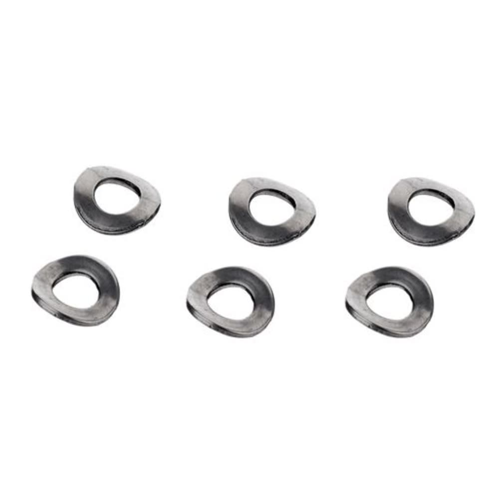 Xon Rondella Ovale Nipple Interno 8 x 6 x 1mm Acciaio Silver (100pcs)