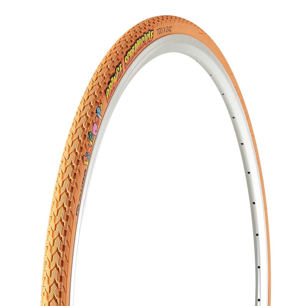 Duro Pneumatico 700 x 24 (DB-7070) Fixie Pops Arancio ETRTO (24-622)