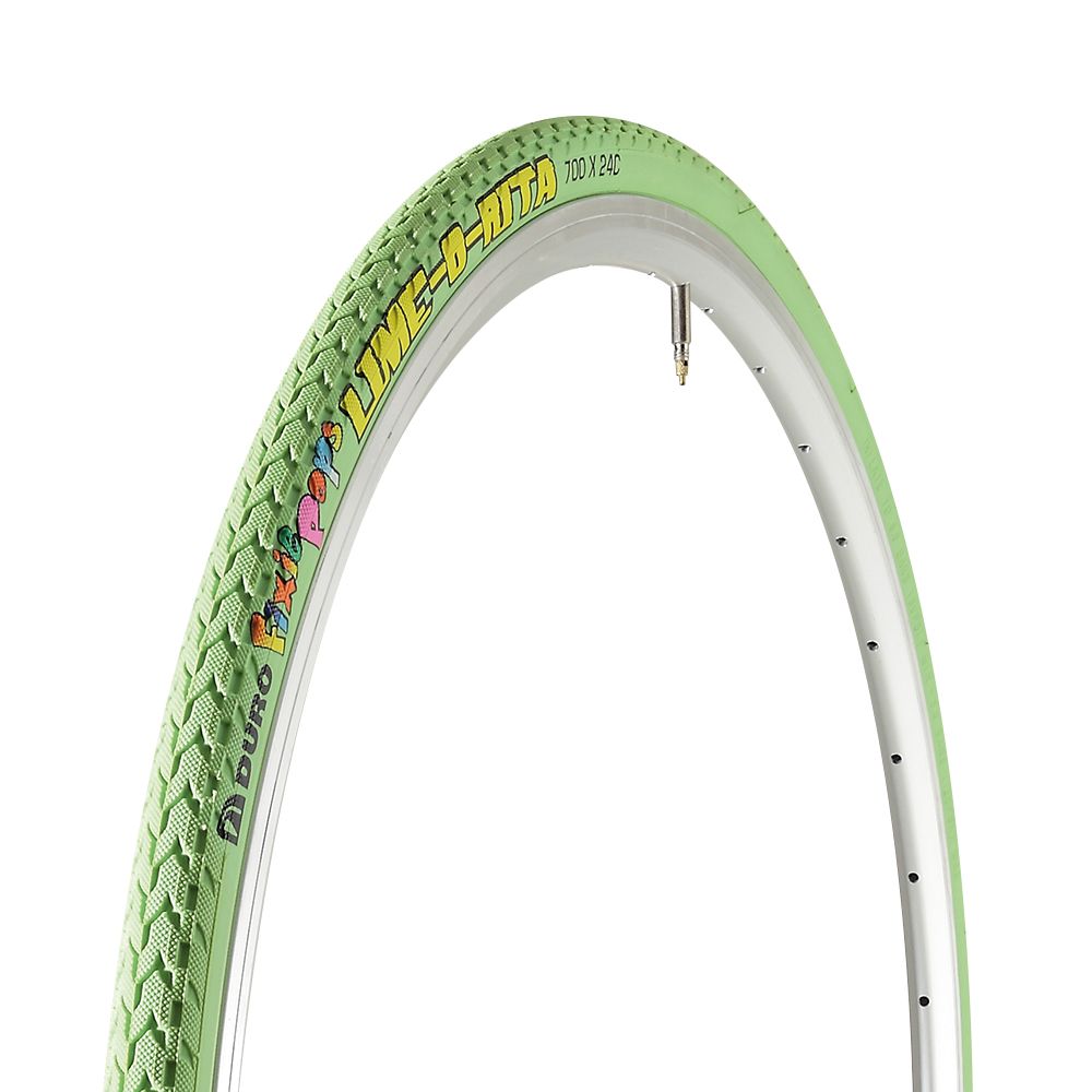 Duro Pneumatico 700 x 24 (DB-7070) Fixie Pops Verde ETRTO (24-622)