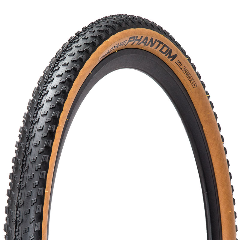 Chaoyang Copertura 27,5x2,20 PHANTOM DRY 60TPI Tubeless Ready 2C-MTB Nero/Para