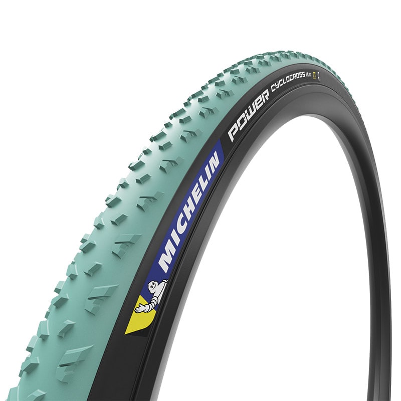 Michelin Pneumatico bicicletta 700x33 POWER CICLOCROSS MUD GREEN Nero/Verde