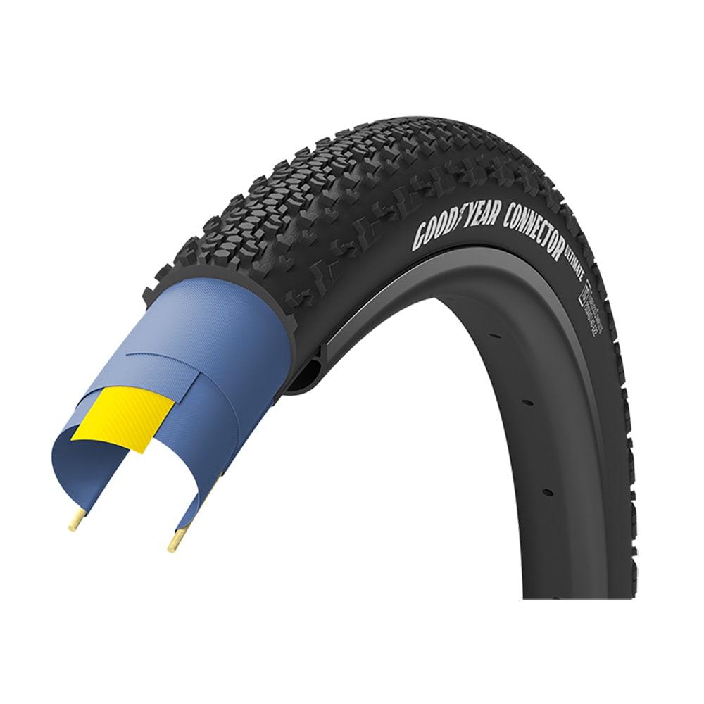 Goodyear Pneumatico bicicletta 700 X 35 CONNECTOR ULTIMATE Nero Dynamic Silica