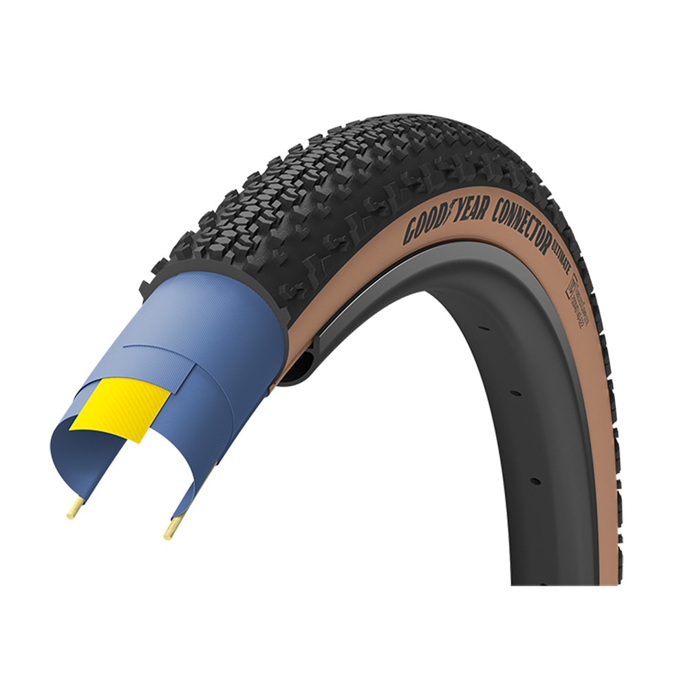 Goodyear Pneumatico bicicletta 700 X 35 CONNECTOR ULTIMATE Nero/Para Dynamic