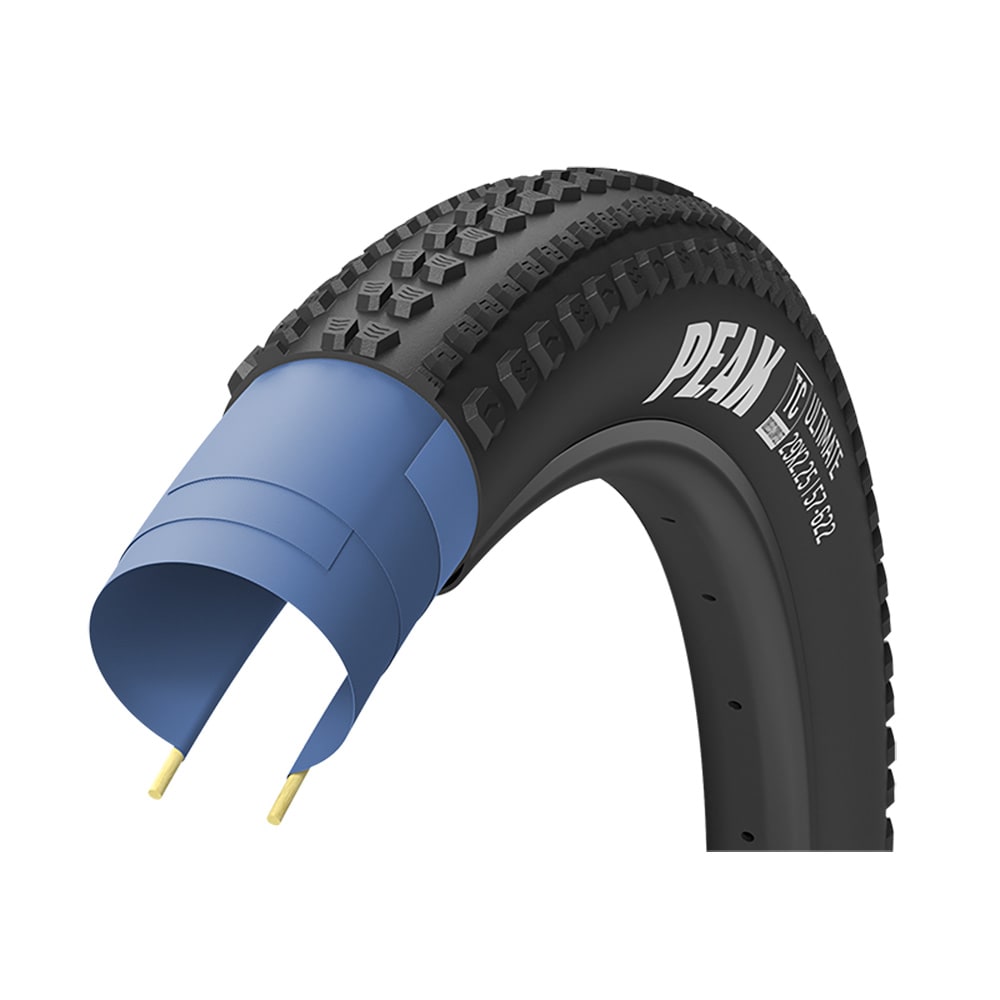 Goodyear Pneumatico bicicletta 27.5x2.25 PEAK tubeless 57-584 A/T 1Ply Nero