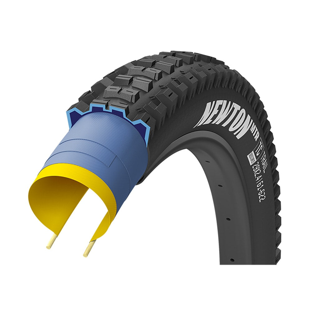 Goodyear Copertura 27,5x2,4 NEWTON MTR Tubeless Ready Trail Rear Nero