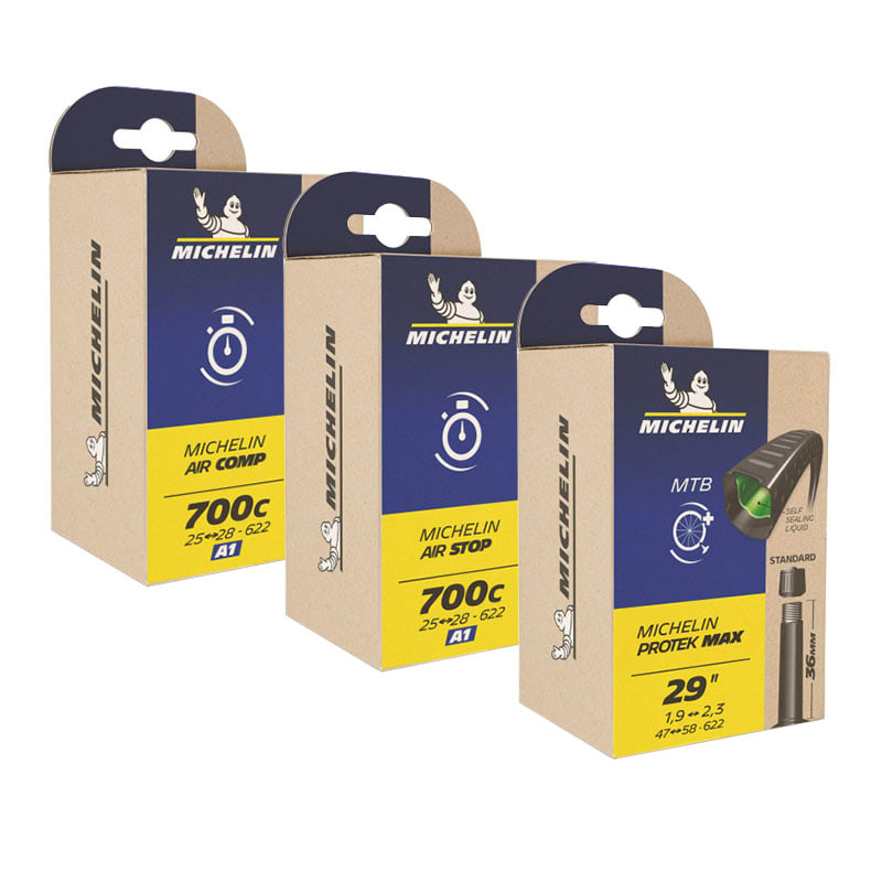 Michelin Camera d'Aria 29x2,45/3 PROTEK A6 Valvola Presta 48mm