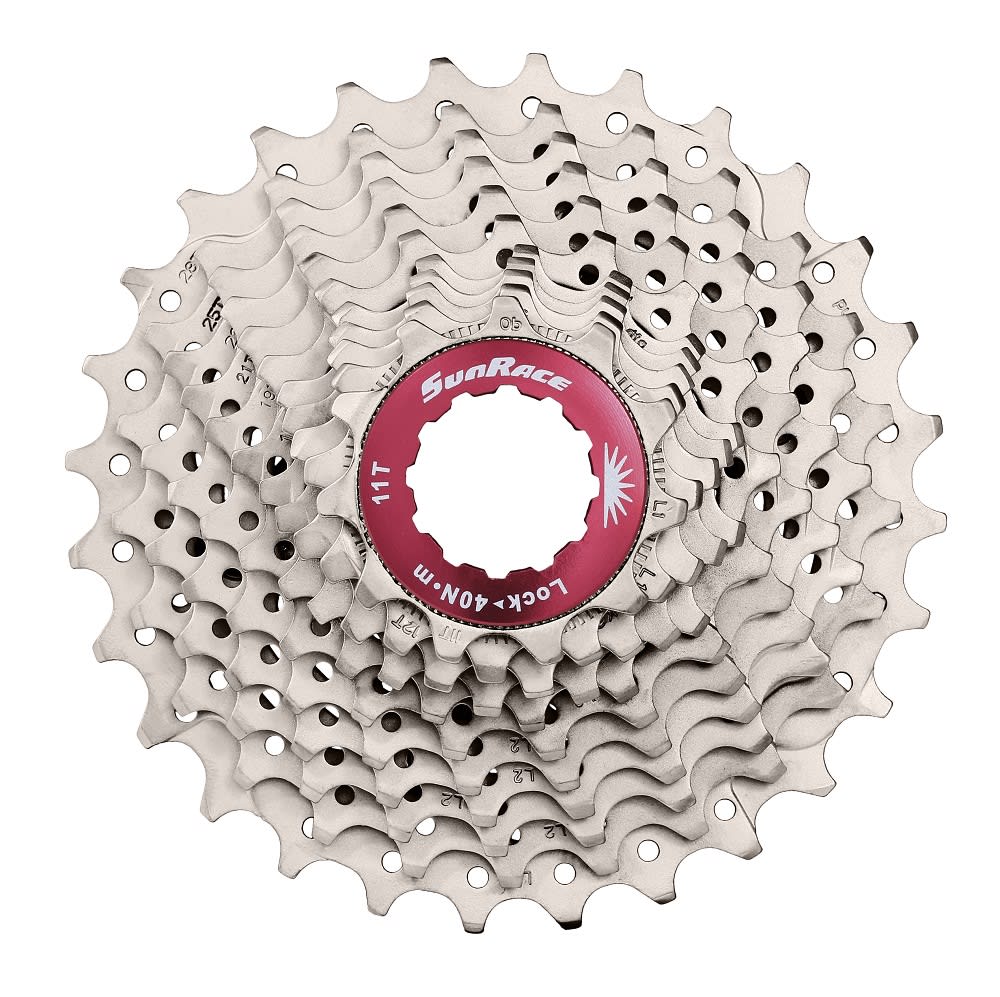 Sunrace Cassetta ROAD 11V Corp SHIMANO 11-12-13-14-15-17-19-21-24-28-32T 290gr