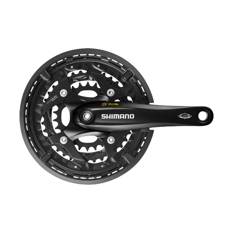 Shimano Guarnitura Octalink 3x10V 48/36/26 Denti x Pedivella: 175mm Nero