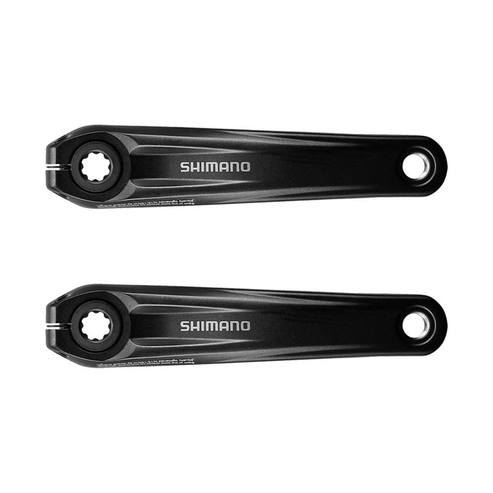 Shimano Coppia Pedivelle E-BIKE E-STEPS FC-E8000 170mm (Corona Esclusa) Nero