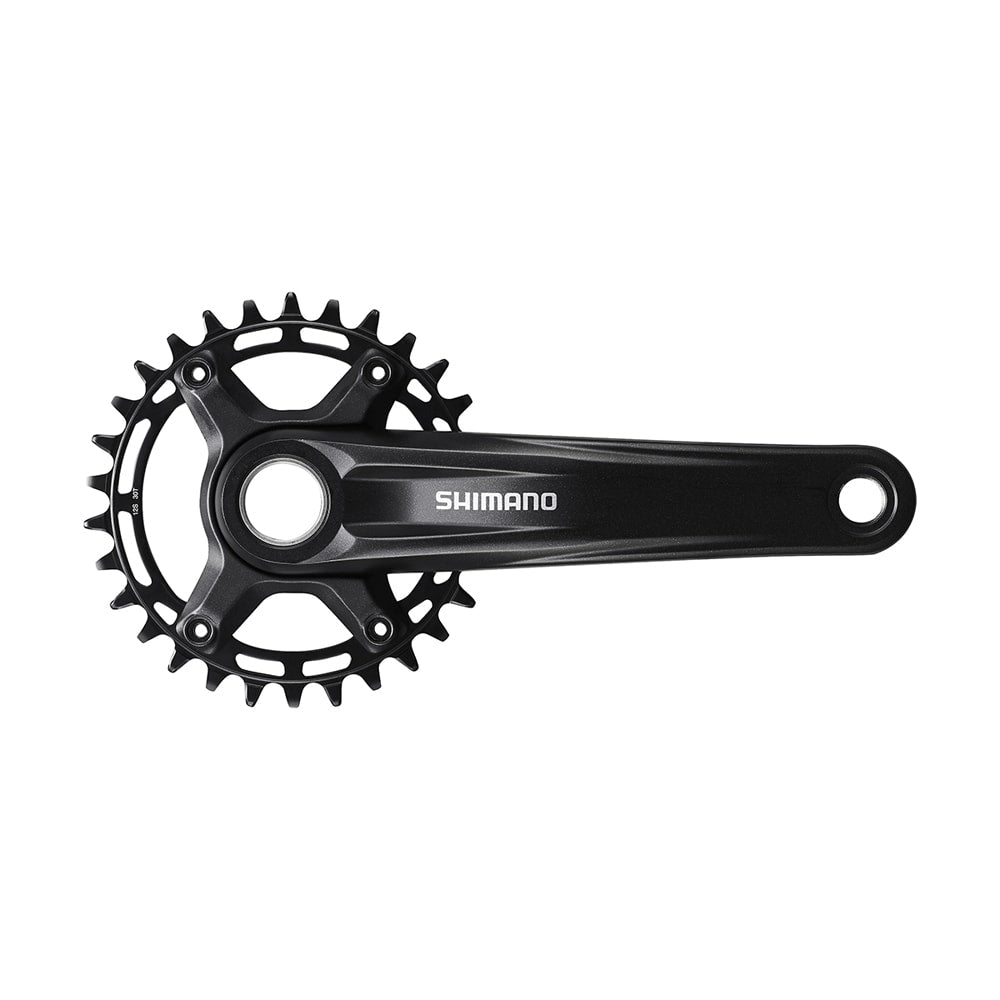 Shimano Guarnitura MTB MT510 1x12V 30T Hollowtech Pedivelle 175mm Nero