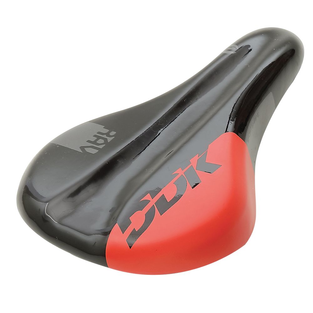 Mvtek Sella Bicicletta RAV Nero/Rosso 210x130mm 263g Hi-Ten Rail