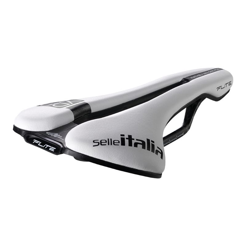 Selle Italia Sella 145x250mm FLITE BOOST MVDP Collect (L3) Superflow Bianco - 162gr