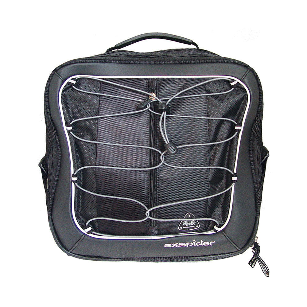 Mvtek Borsa bicicletta Tracolla 13-19 lt 36x37x8cm Portapacchi Nero EXSPIDER