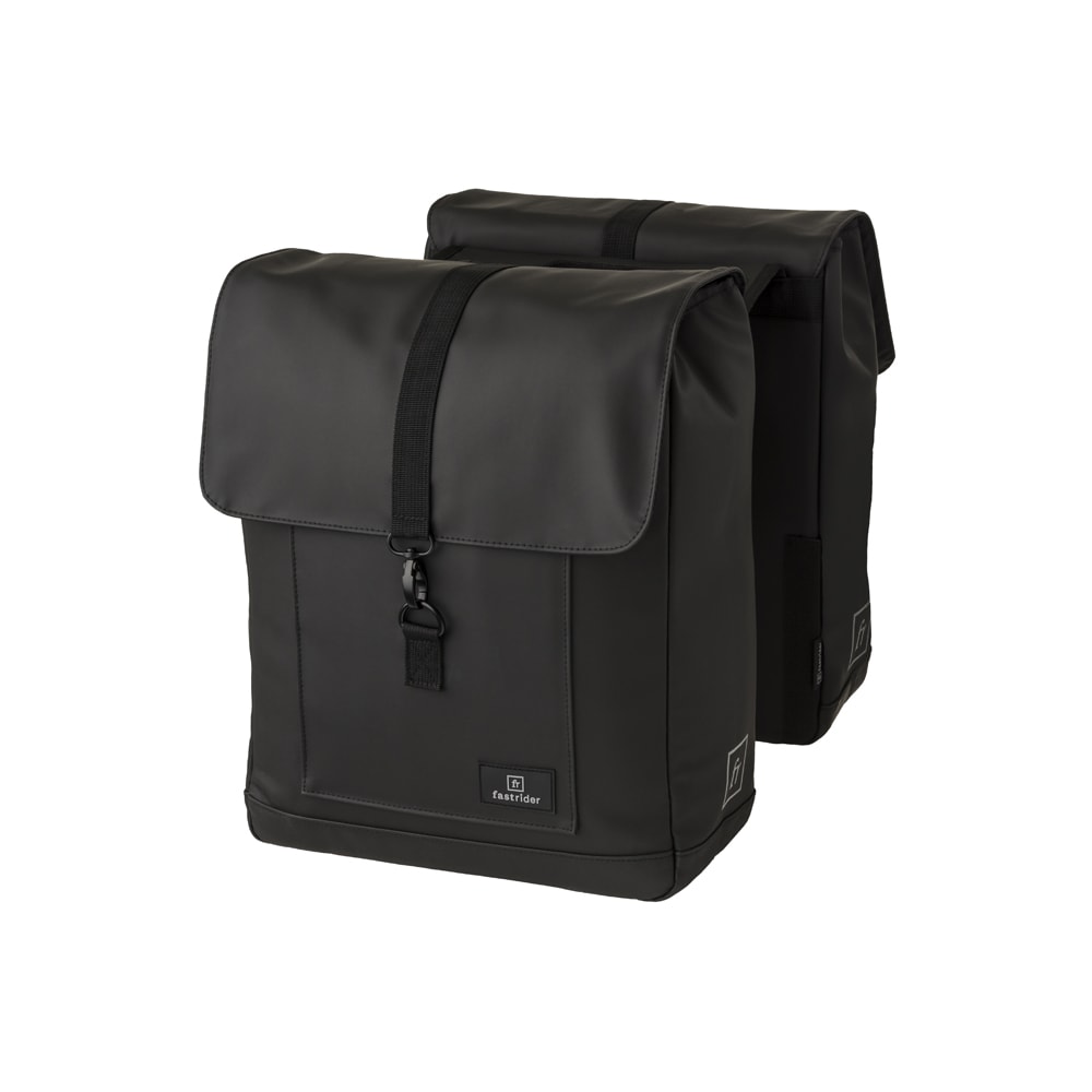 Agu Borsa a Bisaccia JAXX II 13x36x30cm Doppia Tasca Nero 14lt