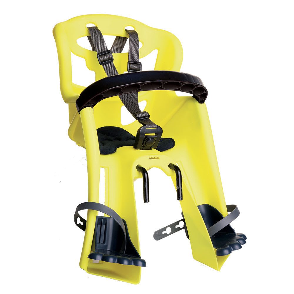 Bellelli Seggiolino Anteriore TATOO Giallo Reflex Maniglione tubo Sterzo 15kg