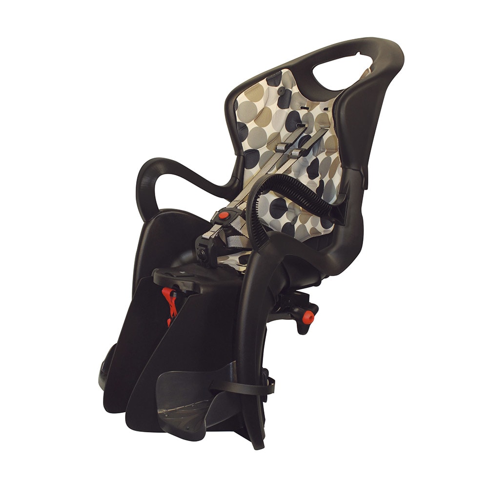 Bellelli Seggiolino posteriore TIGER RELAX BUBBLES NERO