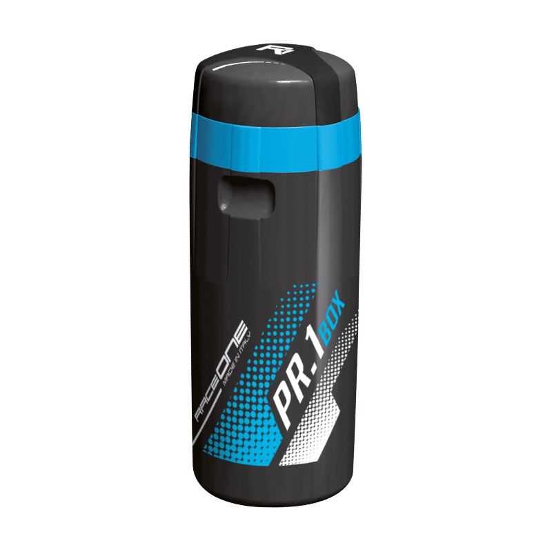 Race One Portatutto 600ml Altezza 197mm 74mm PR1 Doppio Scomparto Blu