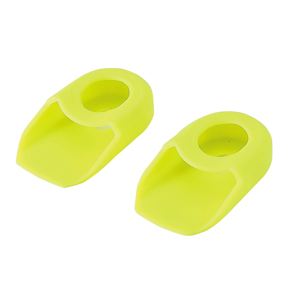 Mvtek Protezione Pedivella bicicletta 69x40mm 18g Giallo Fluo (Coppia)