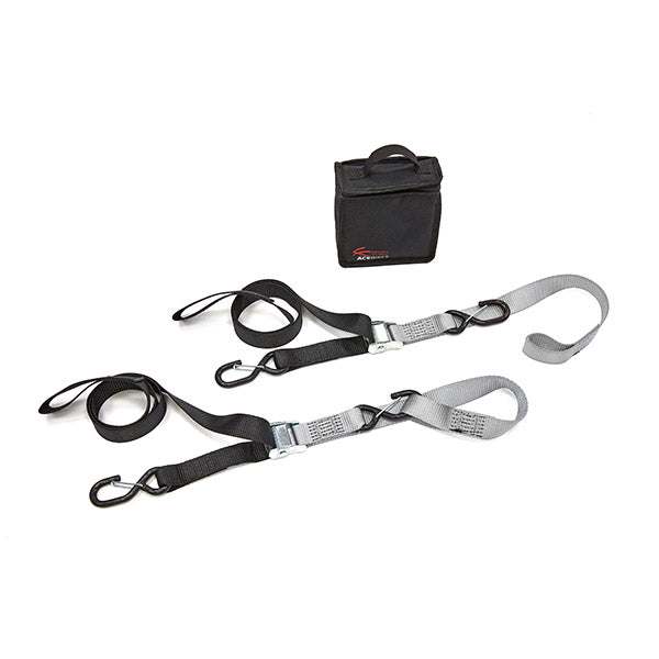 Correas de sujeción de poliéster con hebilla de leva Acebikes Duo
