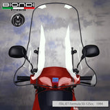 Biondi Parabrezza Club Trasparente Italjet Formula 50/125 cc. 1994