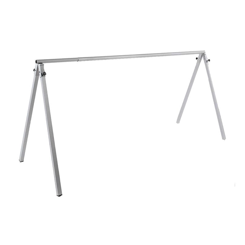 Bicisupport Espositore 150-280x87cm 12kg Orizzontale 8-10 Bici Nero