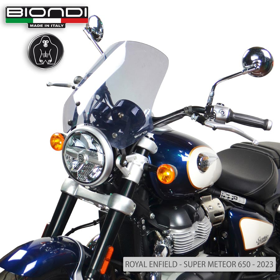 Biondi Cupolino Touring Fumè Chiaro Royal Enfield 350 e 650 - MPN 8010441