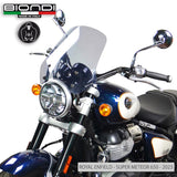 Biondi Cupolino Touring Fumè Chiaro Royal Enfield 350 e 650 - MPN 8010441