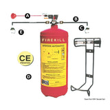 Osculati RINA-zugelassenes automatisches Feuerlöschsystem 31.519.13