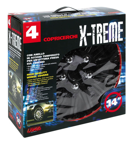 Lampa C-118, X-Treme - Set 4 copricerchi -  14" 31200