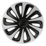 Pilot Kojin Carbon Silver-Black - Set 4 copricerchi -  13"