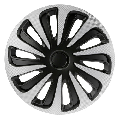 Pilot Kojin Carbon Silver-Black - Set 4 copricerchi -  14"
