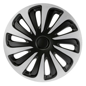 Pilot Kojin Carbon Silver-Black - Set 4 copricerchi -  17"